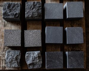 Black Basalt Pavers Landmark Stone 1